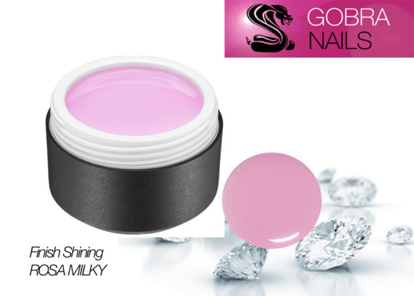 Finish shining rosa milky